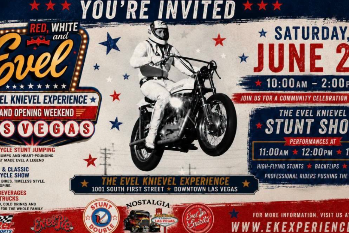 The Evel Knievel Experience Invites Public To Action-Packed Grand Opening Festival, Saturday, June 27