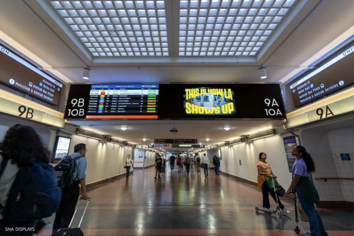 YESCO Completes Major Led Signage Upgrade at Iconic Los Angeles Union Station