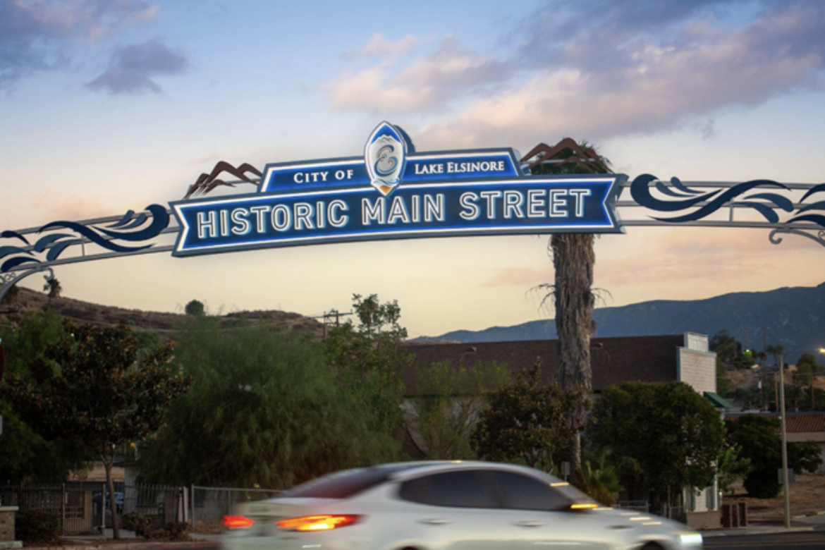 YESCO Fabricates, Installs New Gateway Signage in Historic Lake Elsinore, California